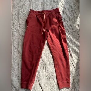 Fabletics Red Joggers